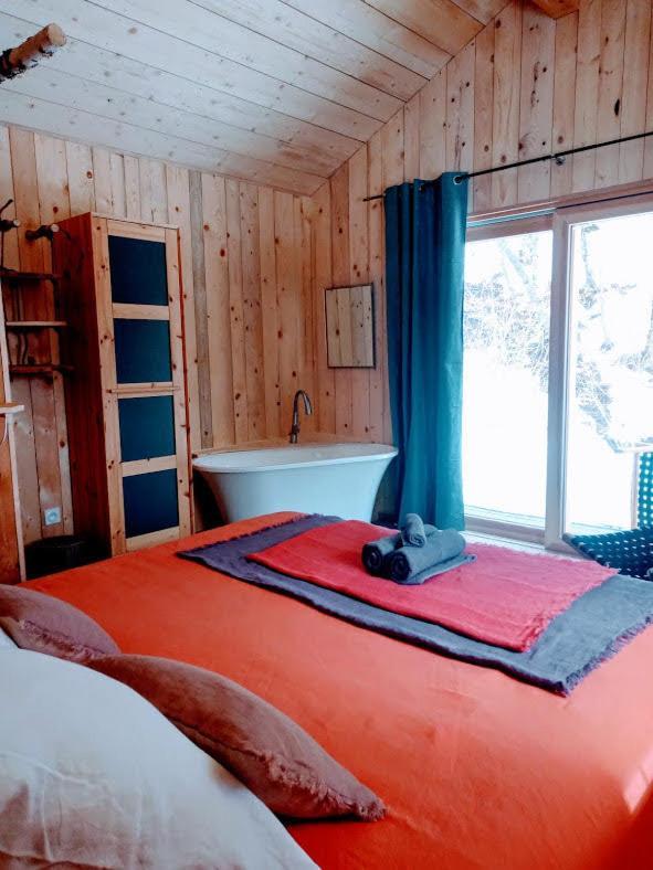 Aillon-le-Jeune Le Chalet Du Blanc Spa Yoga מראה חיצוני תמונה