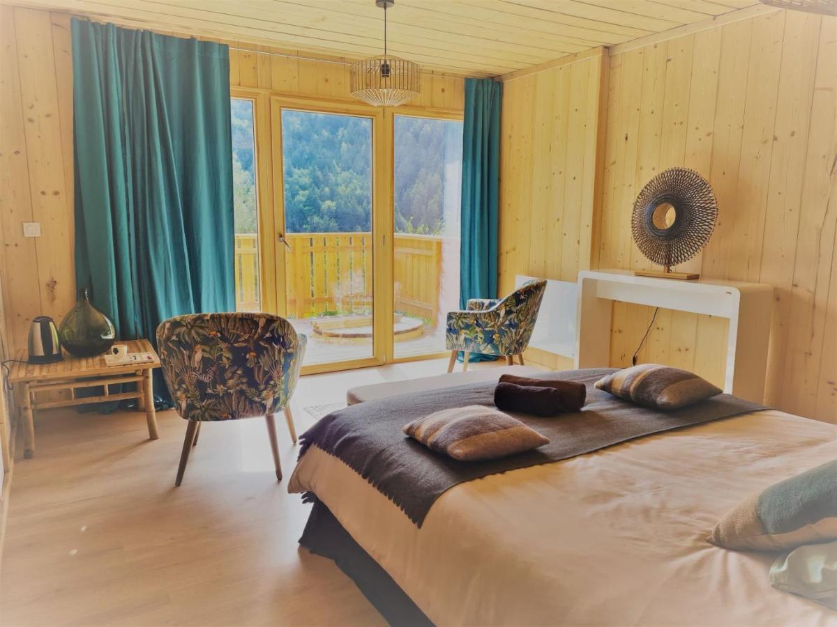 Aillon-le-Jeune Le Chalet Du Blanc Spa Yoga מראה חיצוני תמונה