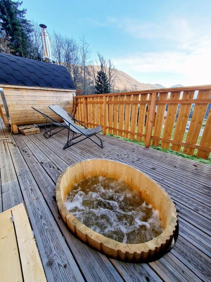 Aillon-le-Jeune Le Chalet Du Blanc Spa Yoga מראה חיצוני תמונה