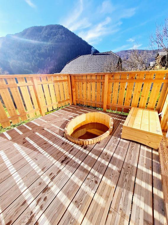 Aillon-le-Jeune Le Chalet Du Blanc Spa Yoga מראה חיצוני תמונה