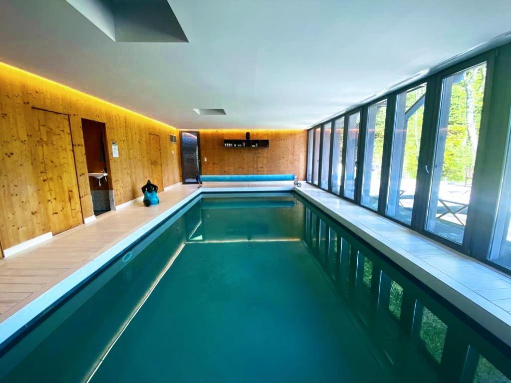 Aillon-le-Jeune Le Chalet Du Blanc Spa Yoga מראה חיצוני תמונה