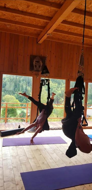 Aillon-le-Jeune Le Chalet Du Blanc Spa Yoga מראה חיצוני תמונה