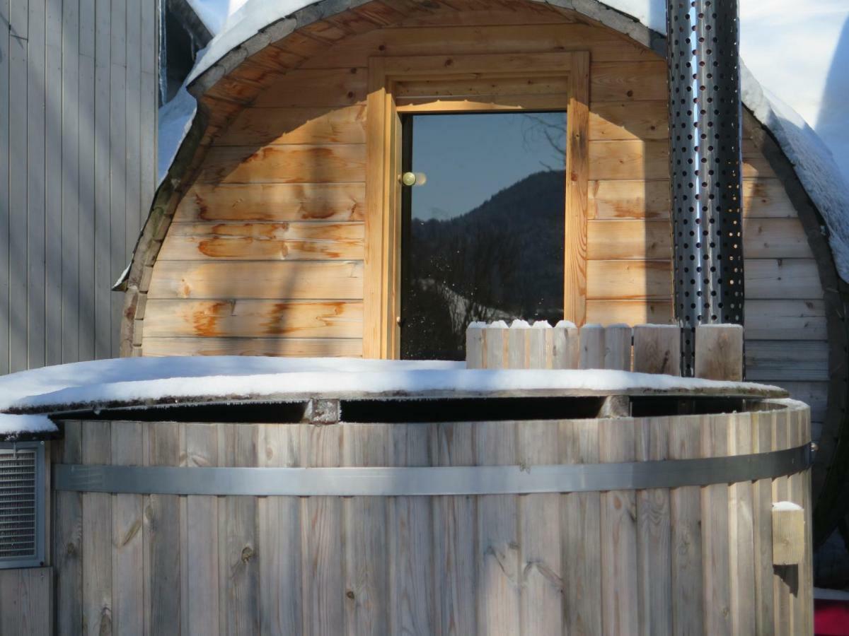 Aillon-le-Jeune Le Chalet Du Blanc Spa Yoga מראה חיצוני תמונה